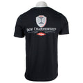 Black t-shirt with 'Dow Championship' and 'Dow' logo on the back.