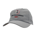 Gray cap with 'Dow Championship' logo on a white background