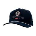 Navy blue cap with a 'Dow Championship' and 'Dow' logo on the front. 